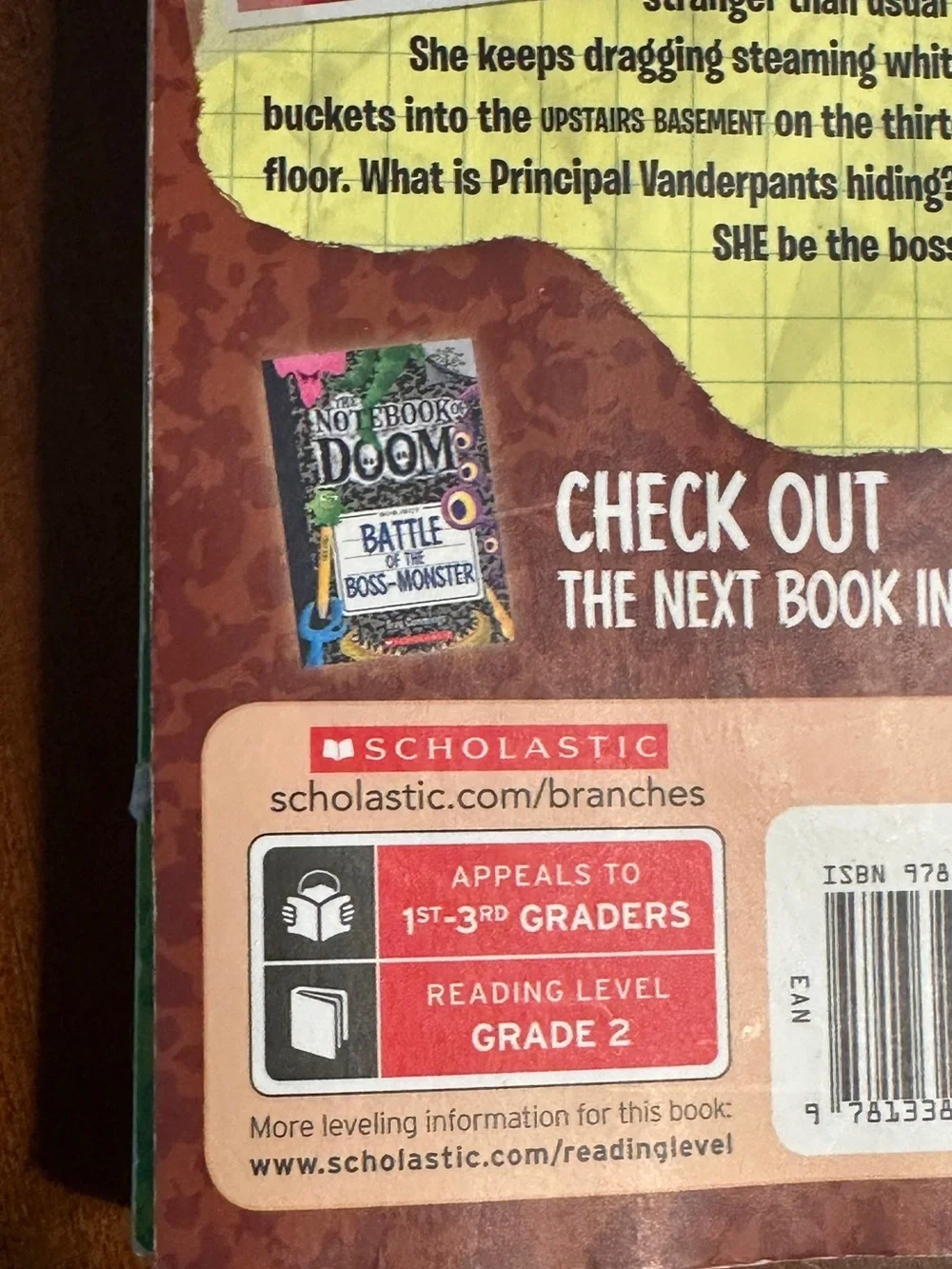 Kids Fiction Book Set - The Notebook of Doom - Omnibus - READ DESCRIP